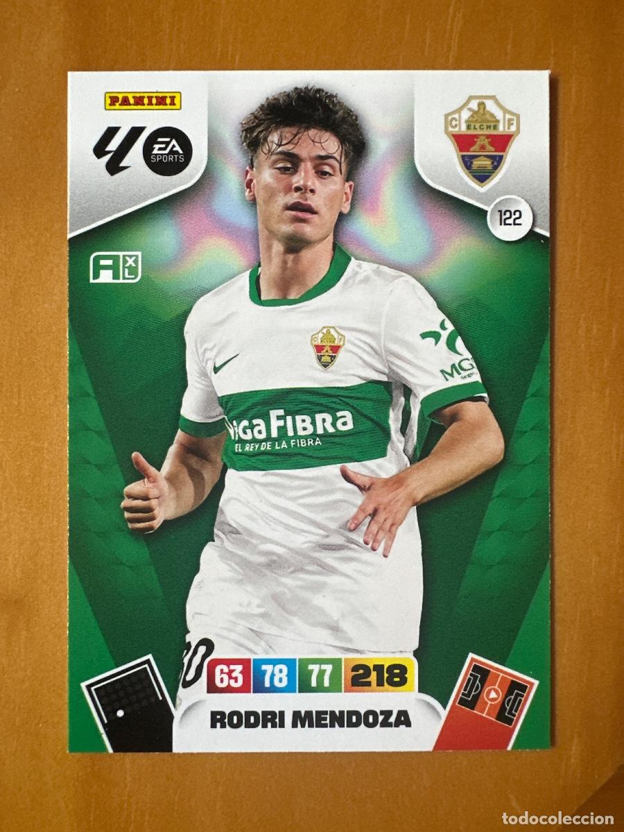 Figurine di Calcio: 122 Rodri Mendoza, Elche CF, Panini Adrenalyn XL La Liga 2025 2026 25 26