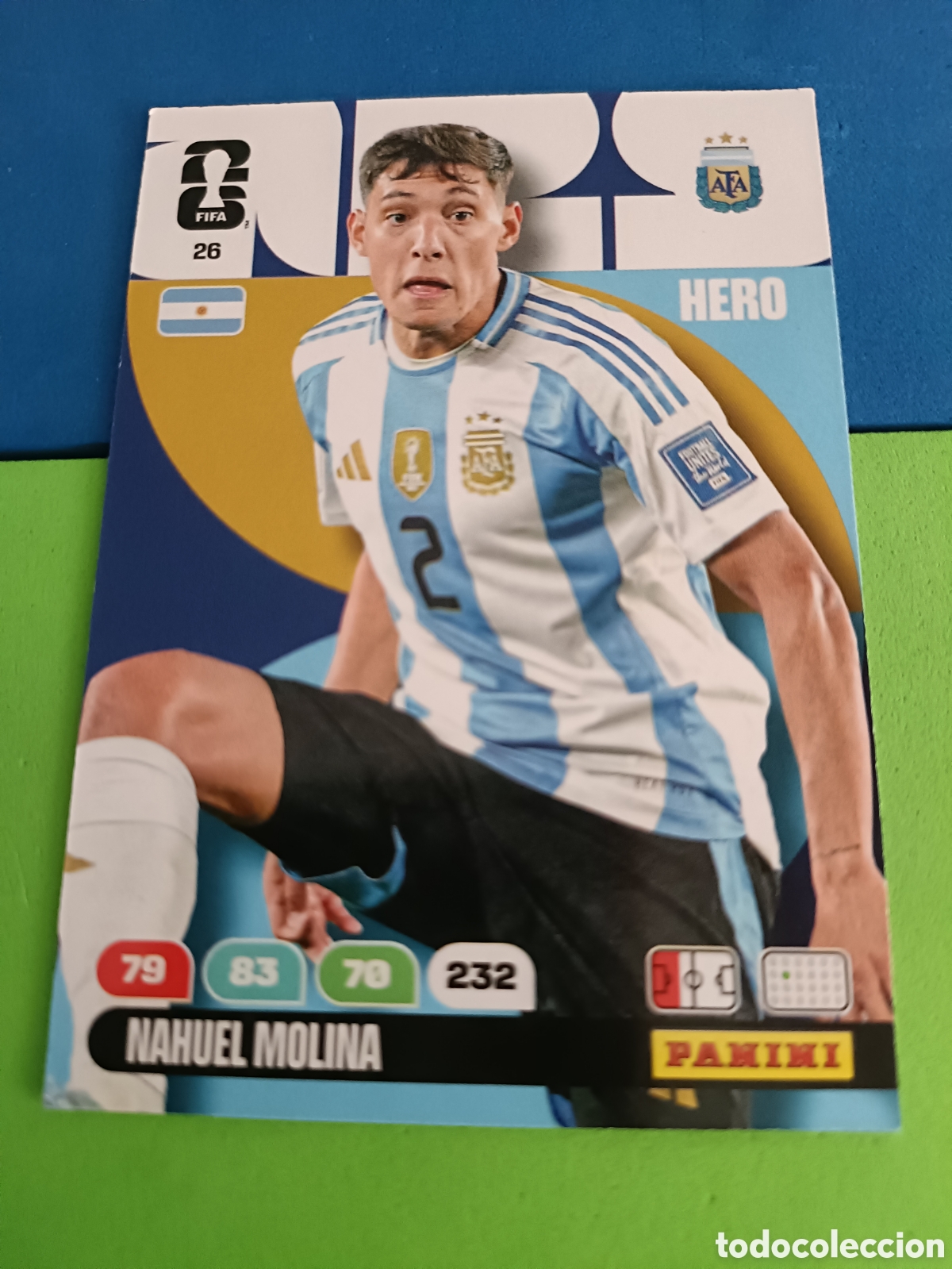 Figurine di Calcio: Adrenalyn XL Fifa World cup 2026 mundial - 26 Nahuel Molina Argentina
