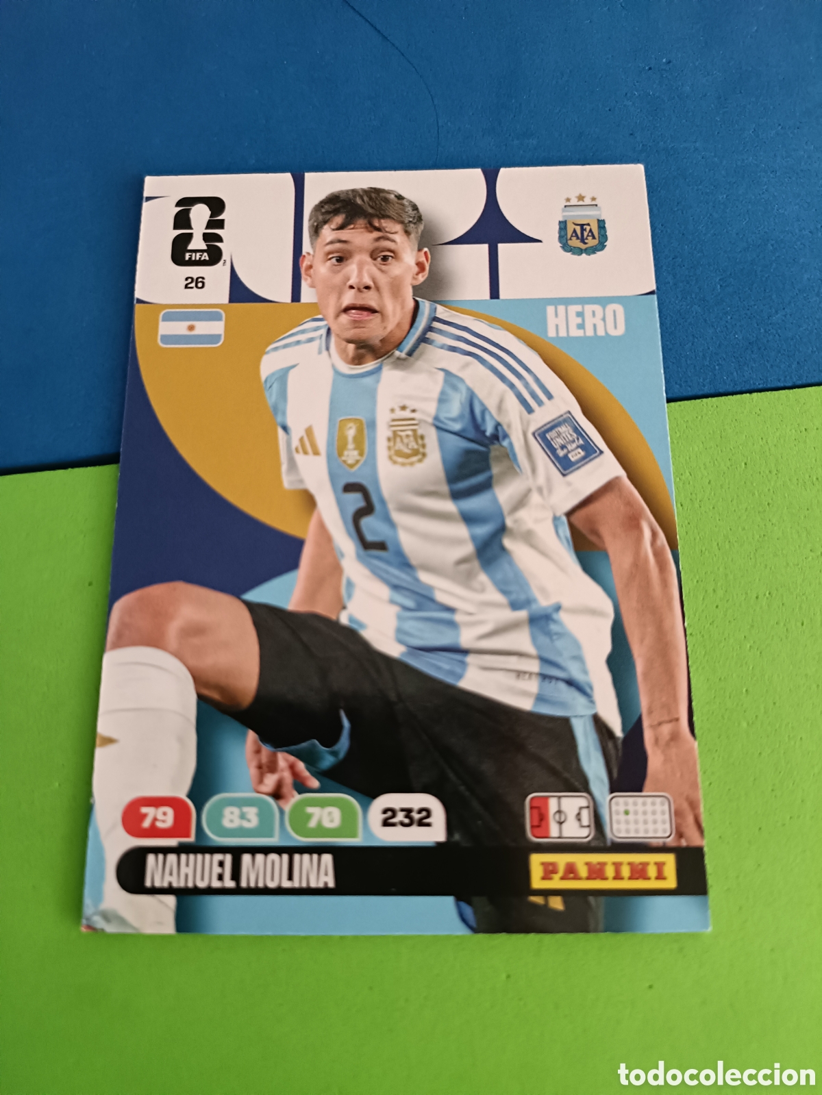 Figurine di Calcio: Adrenalyn XL Fifa World cup 2026 mundial - 26 Nahuel Molina Argentina