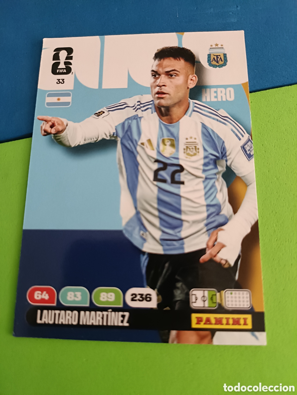 Figurine di Calcio: Adrenalyn XL Fifa World cup 2026 mundial - 33 Lautaro Mart&iacute;nez Argentina