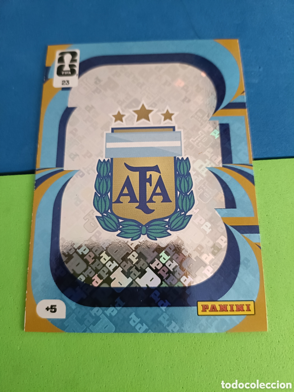Cromos de F&uacute;tbol: Adrenalyn XL Fifa World cup 2026 mundial - 23 Escudo Argentina