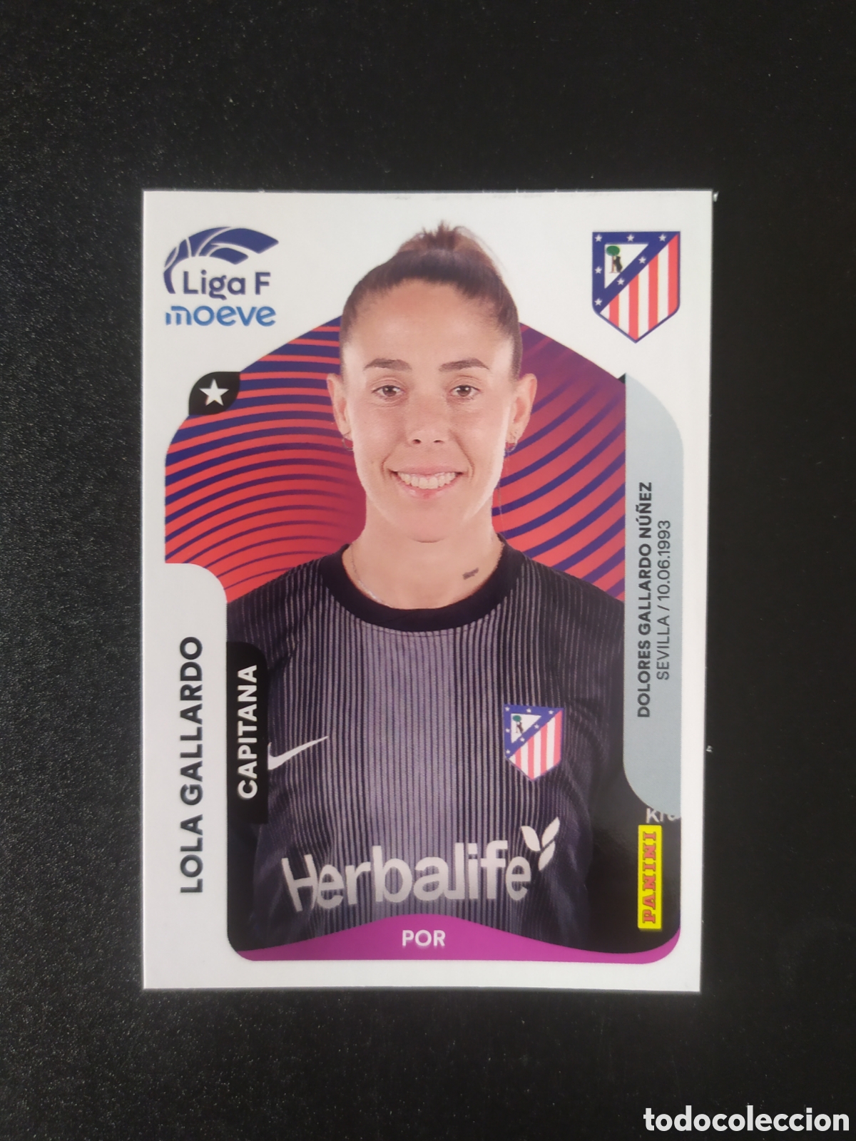 Cromos de F&uacute;tbol: LIGA FEMENINA F MOEVE 2025 2026 25 26 panini Gallardo n&deg; 44 Atl&eacute;tico Madrid