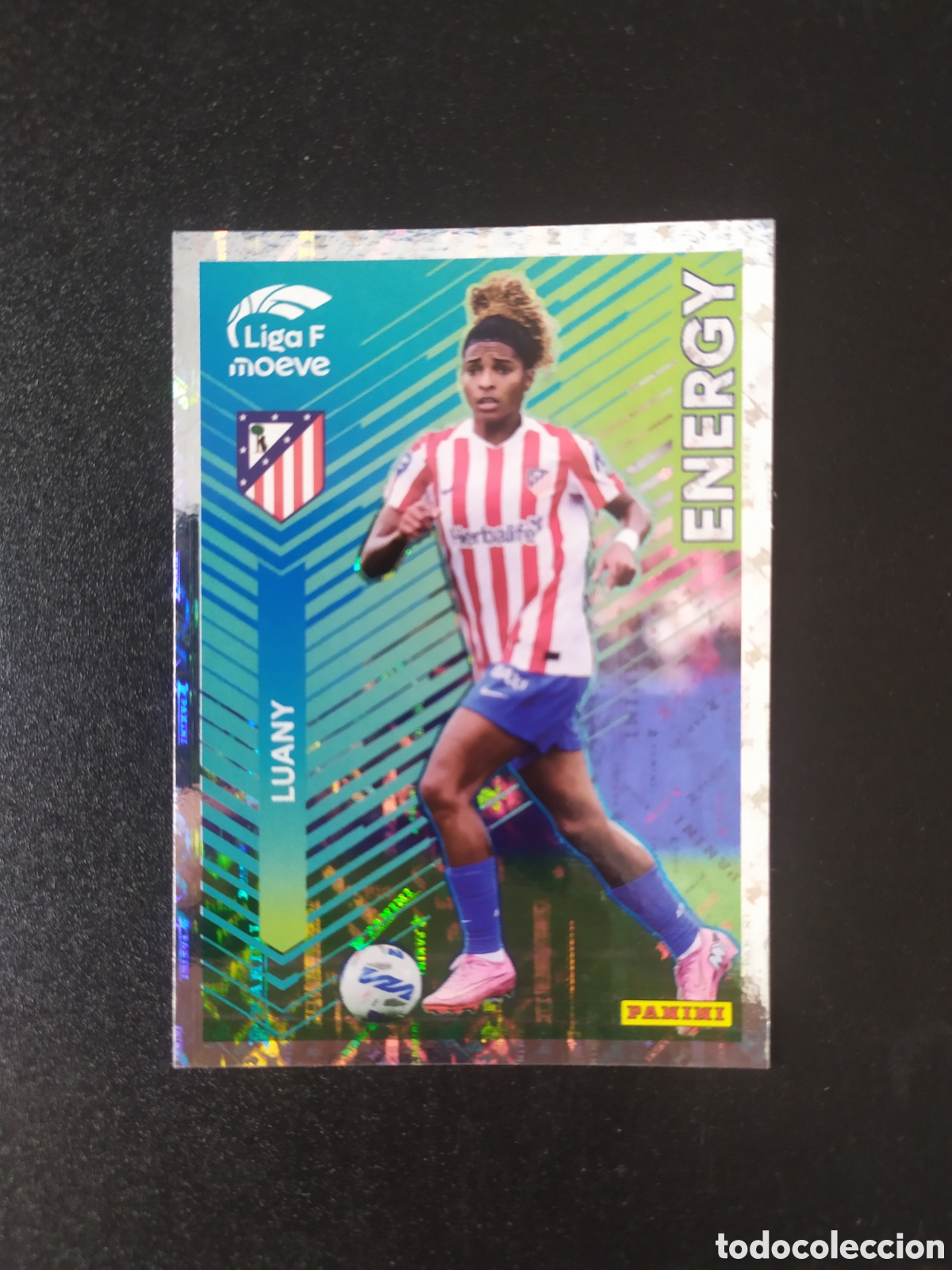Cromos de F&uacute;tbol: LIGA FEMENINA F MOEVE 2025 2026 25 26 panini Luany energy n&deg; 345 Atl&eacute;tico Madrid