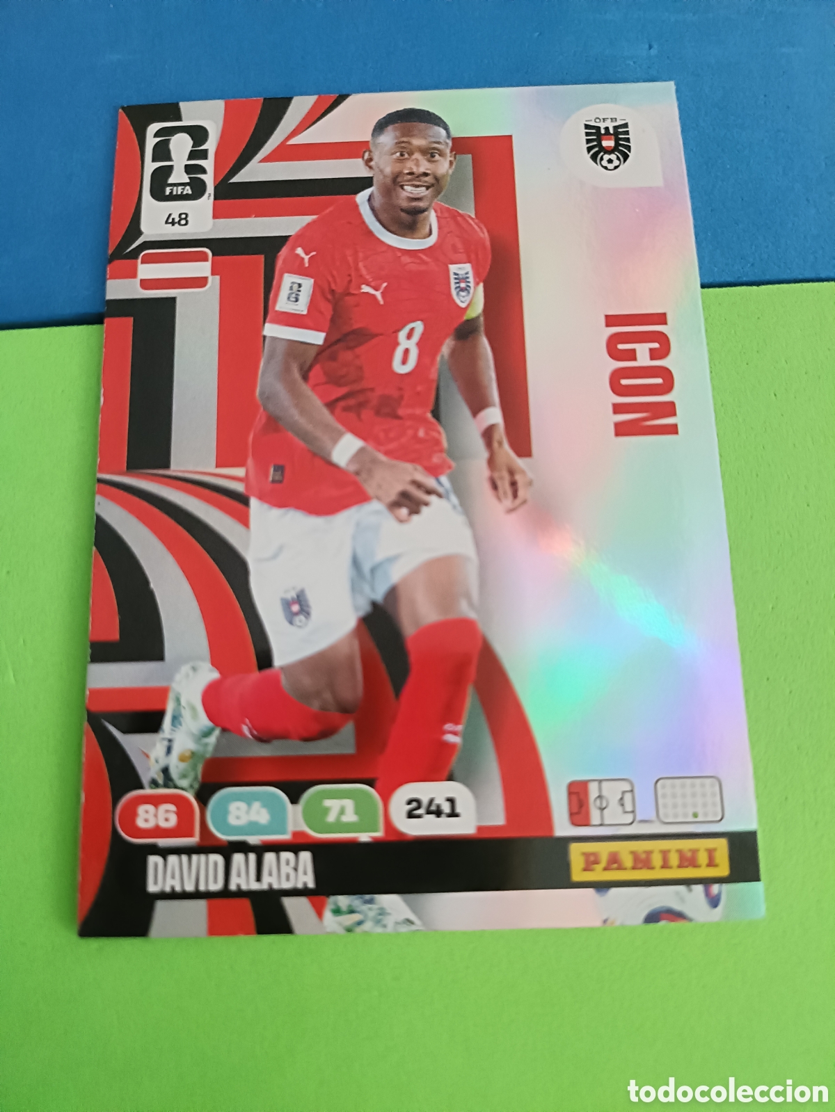 Cromos de Futebol: Adrenalyn XL Fifa World cup 2026 mundial - Icon 48 Alaba