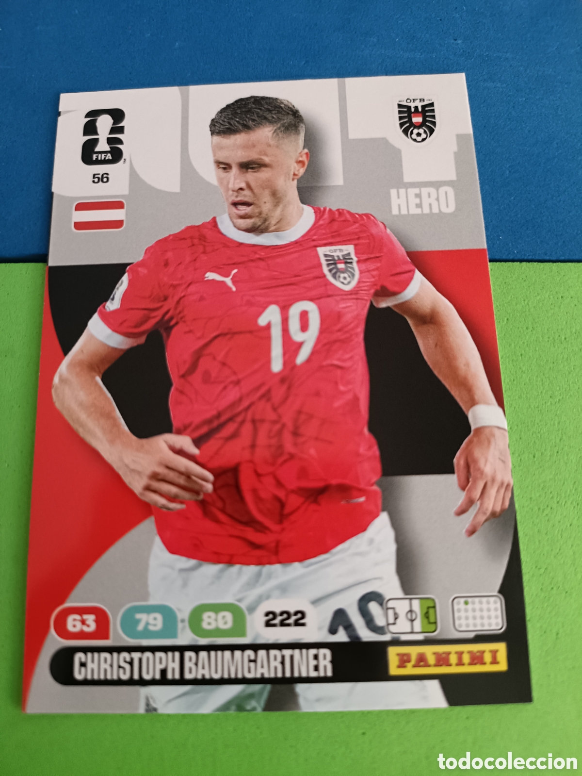 Cartes &agrave; collectionner de Football: Adrenalyn XL Fifa World cup 2026 mundial - 56 Baumgartner