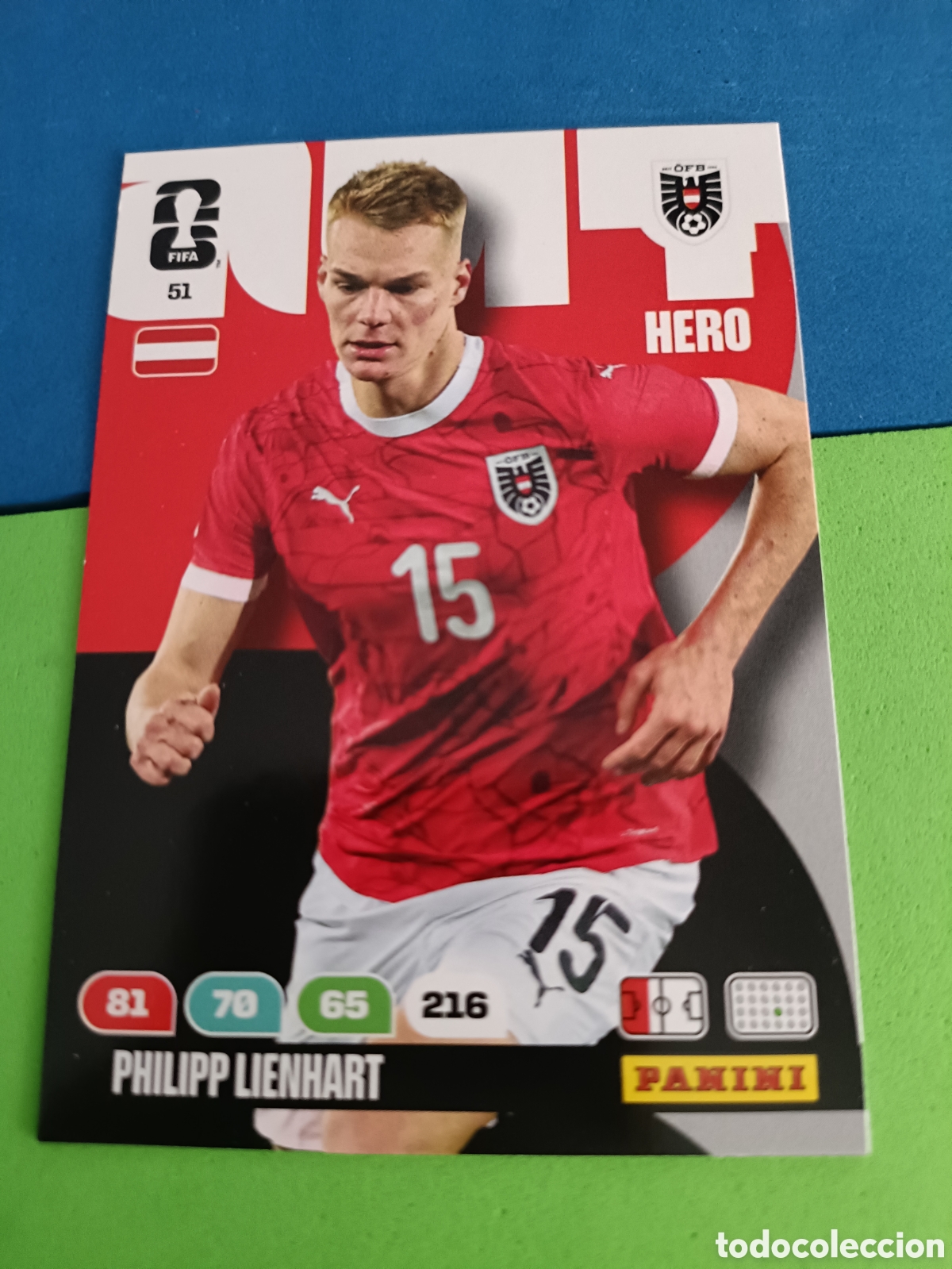 Cartes &agrave; collectionner de Football: Adrenalyn XL Fifa World cup 2026 mundial - 51 Lienhart