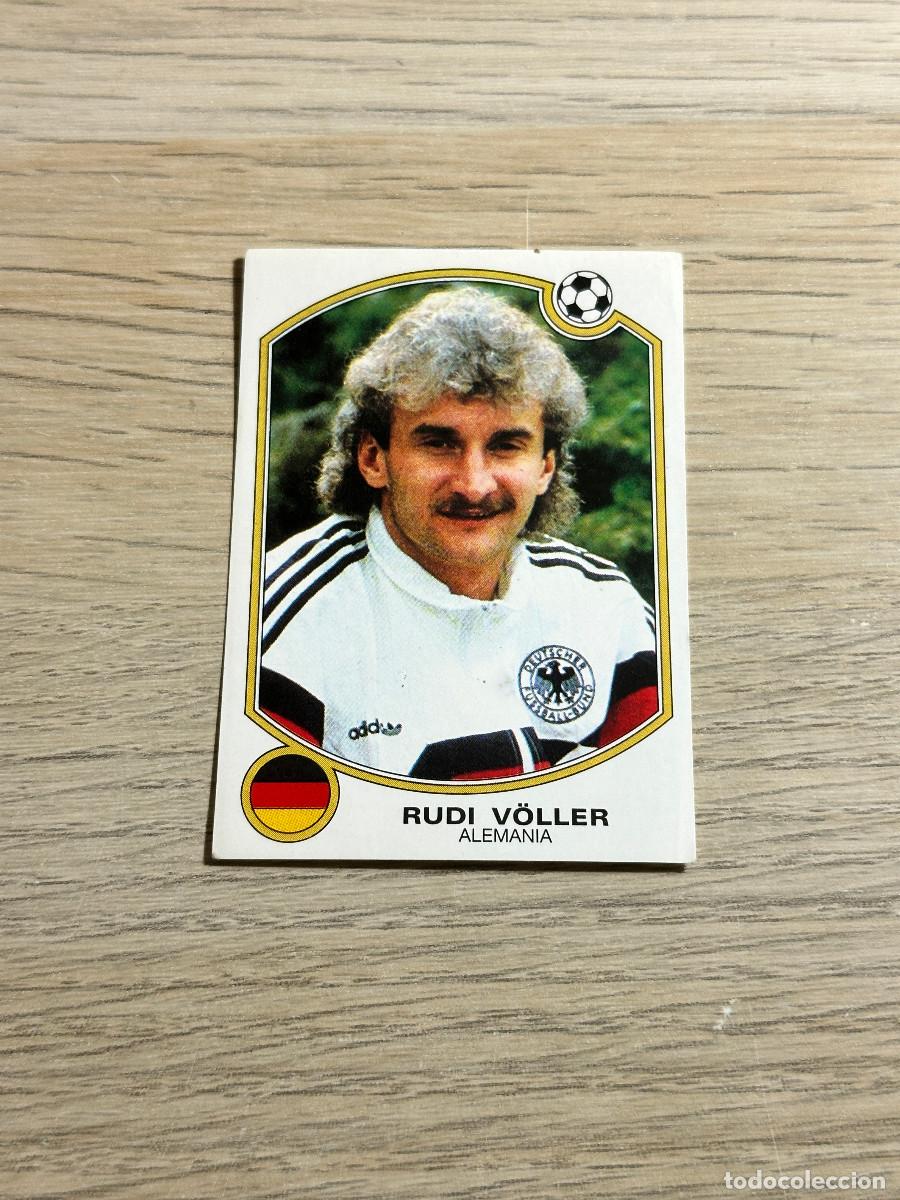 Cartes &agrave; collectionner de Football: 217 RUDI VOLLER ALEMANIA FUTBOL 92 93 LIGA PANINI NUNCA PEGADO SIN DESPEGAR