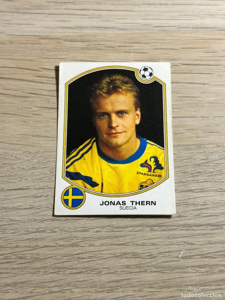 Cartes &agrave; collectionner de Football: 215 JONAS THERN SUECIA FUTBOL 92 93 LIGA PANINI NUNCA PEGADO SIN DESPEGAR