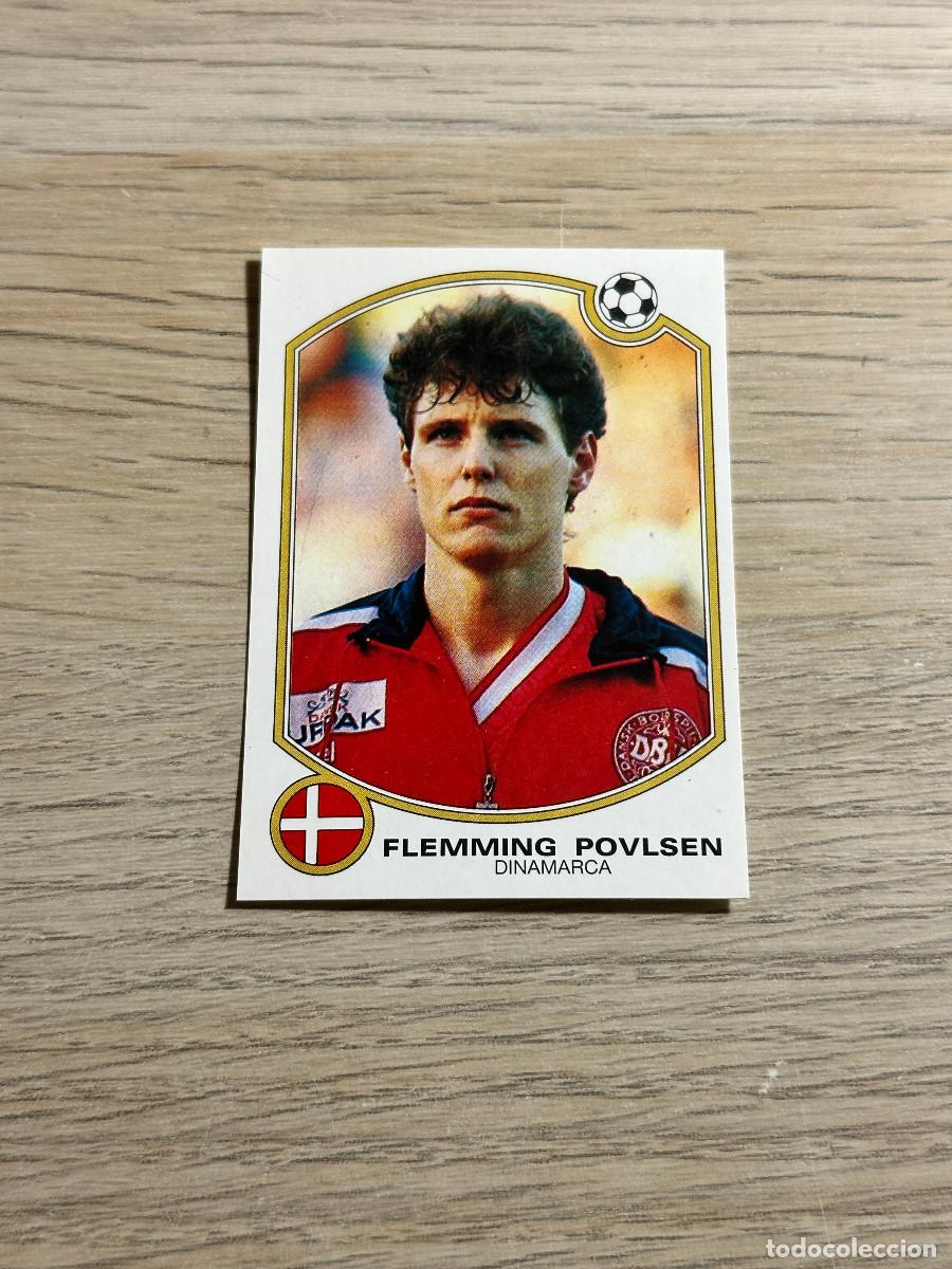 Cartes &agrave; collectionner de Football: 209 FLEMMING POVLSEN DINAMARCA FUTBOL 92 93 LIGA PANINI NUNCA PEGADO SIN DESPEGAR