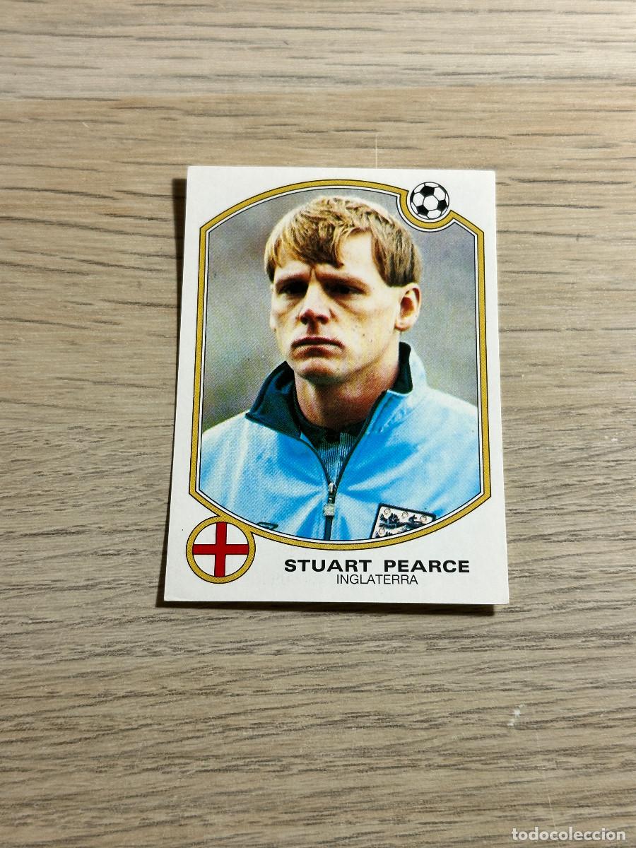 Cartes &agrave; collectionner de Football: 207 STUART PEARCE INGLATERRA FUTBOL 92 93 LIGA PANINI NUNCA PEGADO SIN DESPEGAR