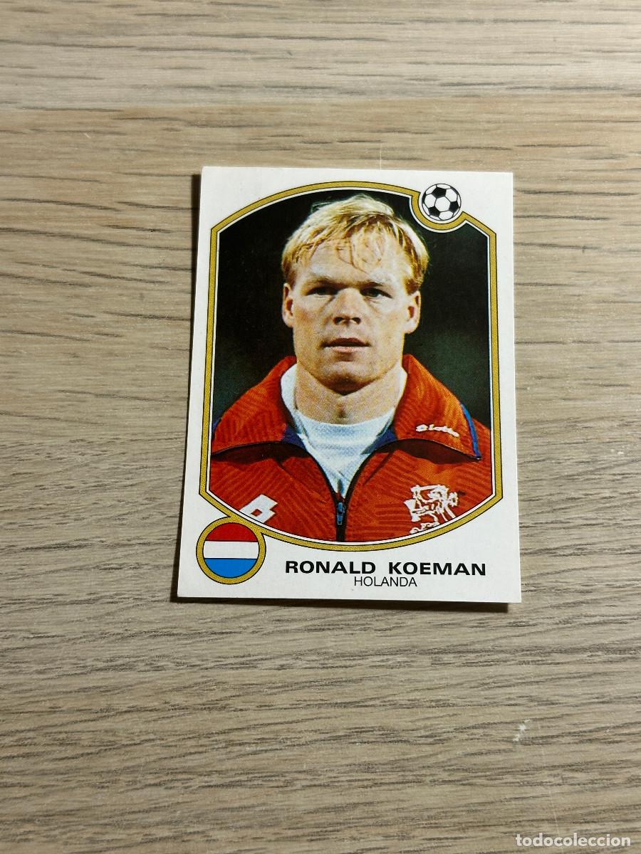 Cartes &agrave; collectionner de Football: 197 RONALD KOEMAN HOLANDA FUTBOL 92 93 LIGA PANINI NUNCA PEGADO SIN DESPEGAR