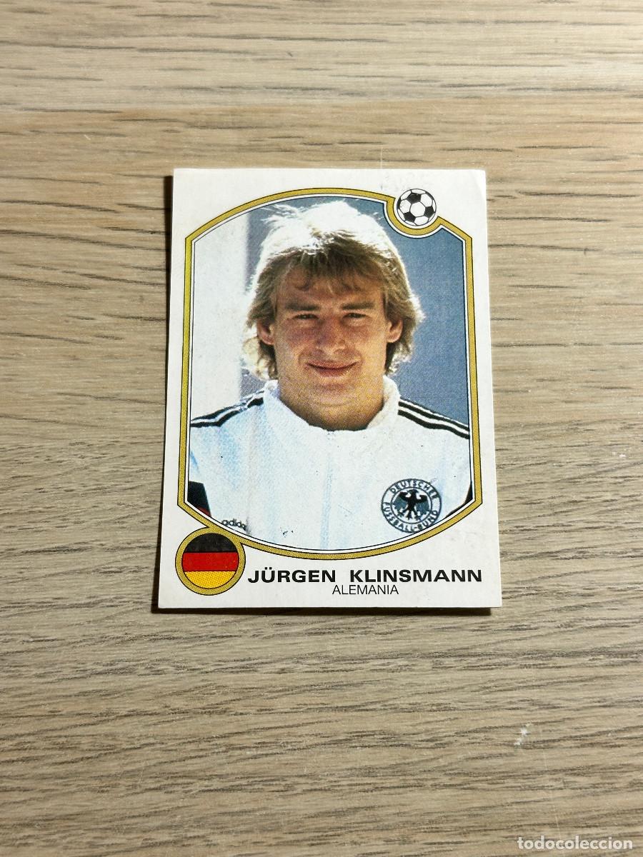 Cartes &agrave; collectionner de Football: 196 JURGEN KLINSMANN ALEMANIA FUTBOL 92 93 LIGA PANINI NUNCA PEGADO SIN DESPEGAR