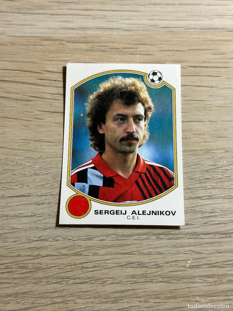 Cromos de F&uacute;tbol: 184 SERGEIJ ALEJNIKOV C.E.I. FUTBOL 92 93 LIGA PANINI NUNCA PEGADO SIN DESPEGAR
