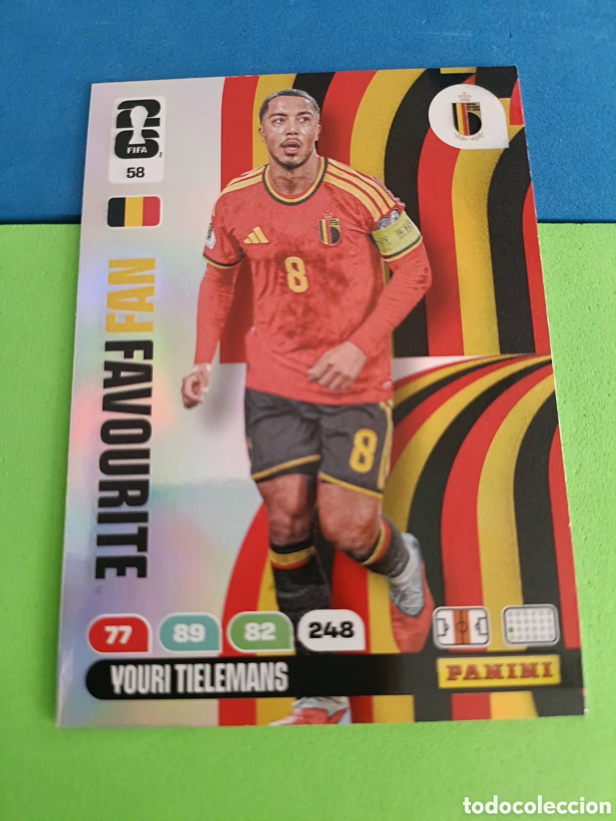 Cromos de F&uacute;tbol: Adrenalyn XL Fifa World cup 2026 mundial - Fan Favourite 58 Tielemans