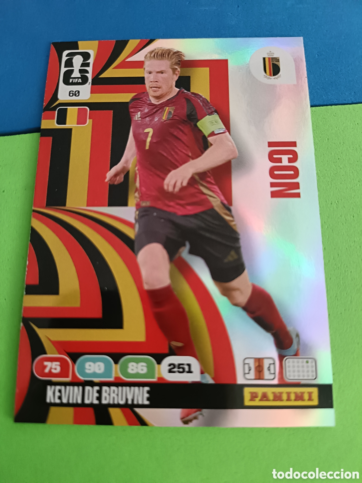 Cromos de F&uacute;tbol: Adrenalyn XL Fifa World cup 2026 mundial - Icon 60 De Bruyne