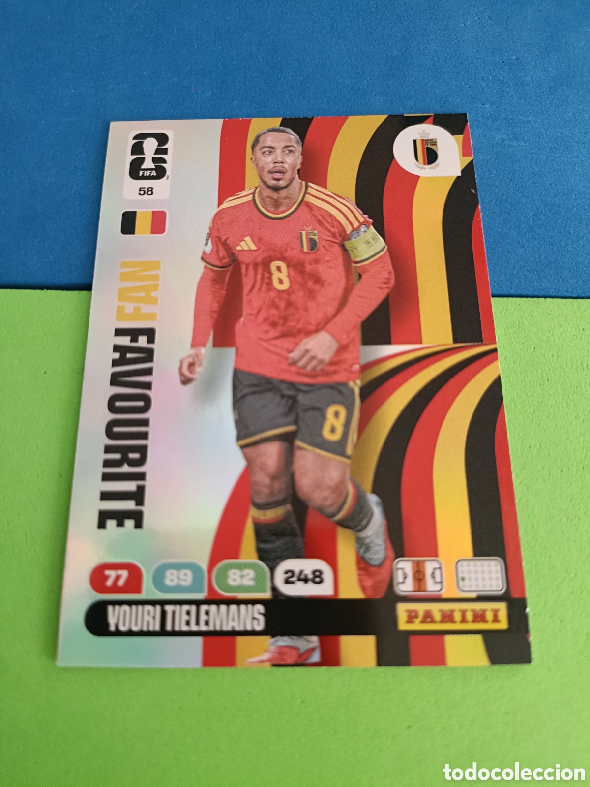 Cromos de F&uacute;tbol: Adrenalyn XL Fifa World cup 2026 mundial - Fan Favourite 58 Tielemans