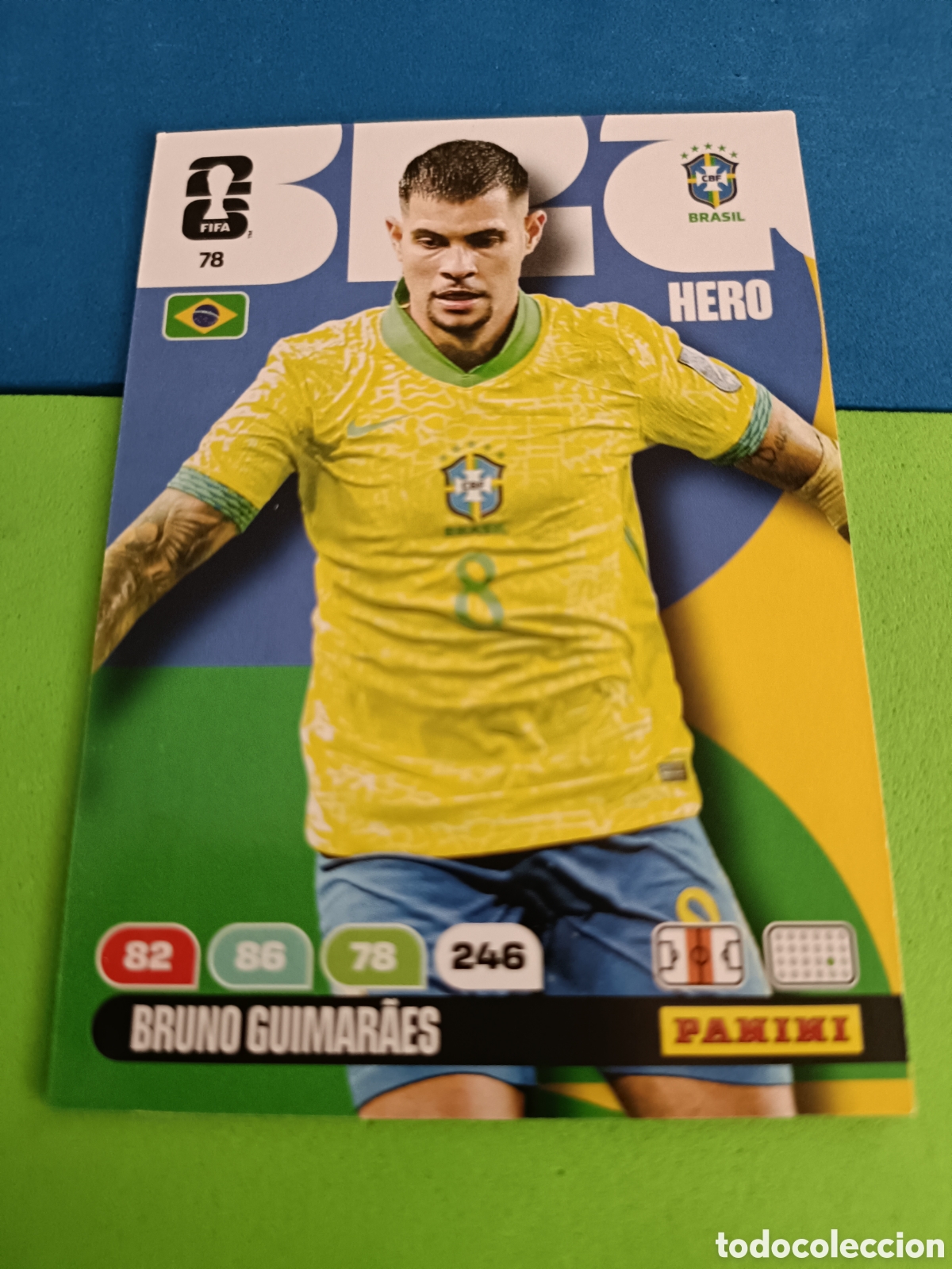 Cromos de F&uacute;tbol: Adrenalyn XL Fifa World cup 2026 mundial - 78 Bruno Guimaraes