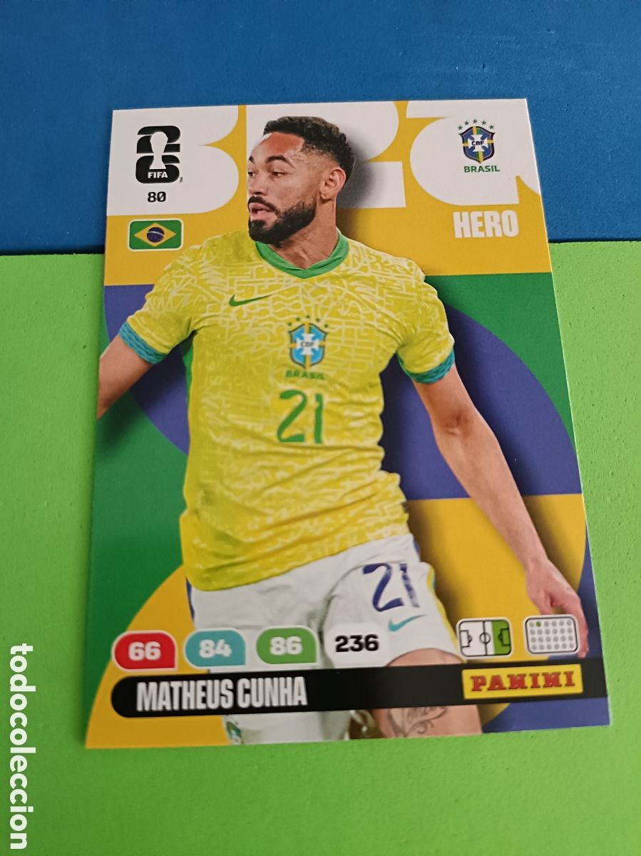 Cromos de F&uacute;tbol: Adrenalyn XL Fifa World cup 2026 mundial - 80 Cunha