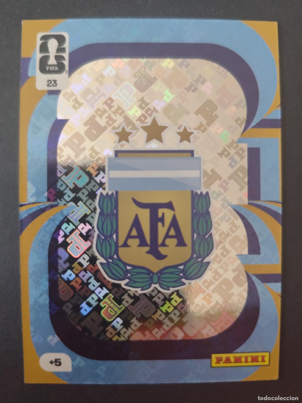 Cromos de F&uacute;tbol: 23 ESCUDO ARGENTINA ADRENALYN MUNDIAL FIFA WORLD CUP 2026 PANINI