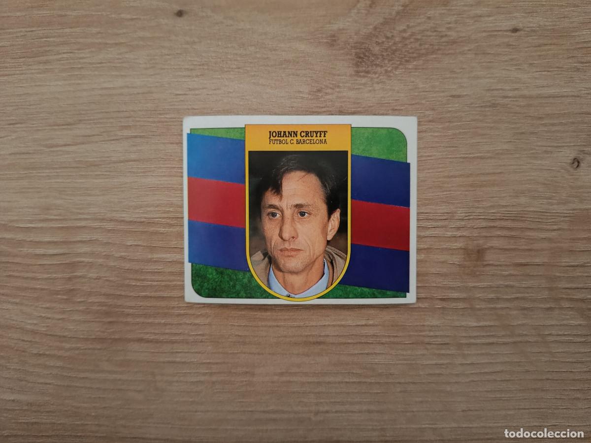 Fu&szlig;ball-Sticker: CROMO DE FUTBOL LIGA ESTE JOHANN CRUYFF BARCELONA SIN PEGAR NUNCA PEGADO 91 92 1991 1992 D426