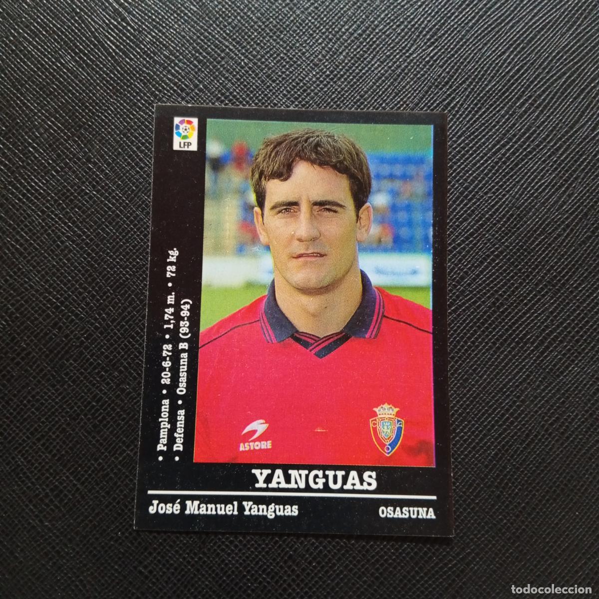 Cromos de F&uacute;tbol: 311 YANGUAS OSASUNA PANINI 2000 2001 CROMO FUTBOL 00 01 LIGA - SIN PEGAR - A165 PG343