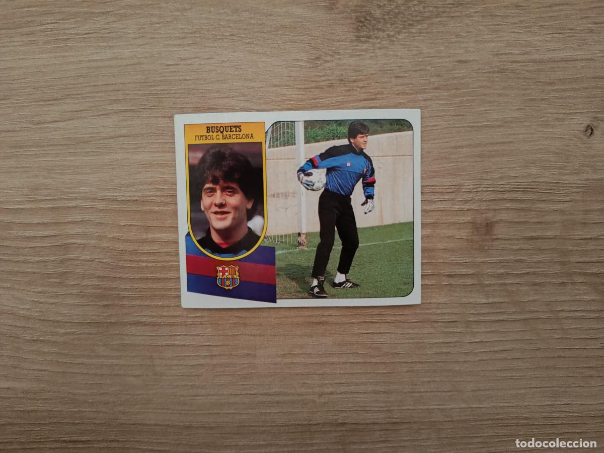 Cromos de F&uacute;tbol: CROMO DE FUTBOL LIGA ESTE BUSQUETS BARCELONA SIN PEGAR NUNCA PEGADO 91 92 1991 1992 D426
