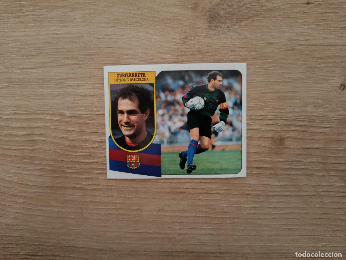Cromos de F&uacute;tbol: CROMO DE FUTBOL LIGA ESTE ZUBIZARRETA BARCELONA SIN PEGAR NUNCA PEGADO 91 92 1991 1992 D426
