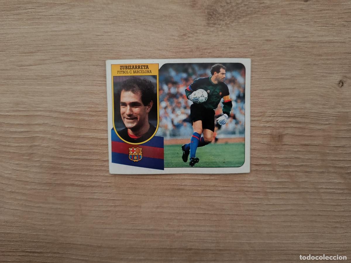 Cromos de F&uacute;tbol: CROMO DE FUTBOL LIGA ESTE ZUBIZARRETA BARCELONA SIN PEGAR NUNCA PEGADO 91 92 1991 1992 D426