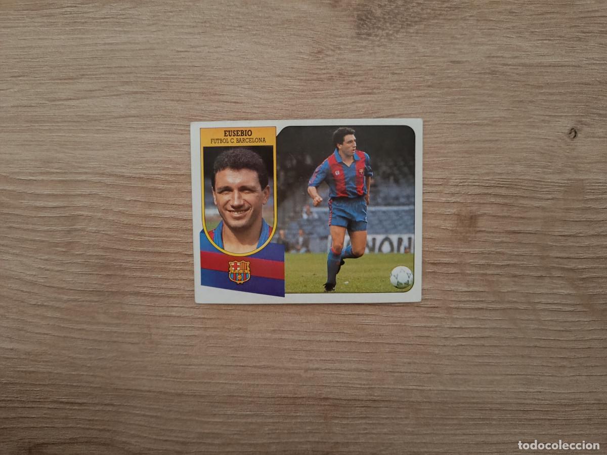 Cromos de F&uacute;tbol: CROMO DE FUTBOL LIGA ESTE EUSEBIO BARCELONA SIN PEGAR NUNCA PEGADO 91 92 1991 1992 D426