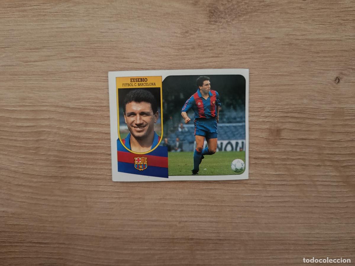 Cromos de F&uacute;tbol: CROMO DE FUTBOL LIGA ESTE EUSEBIO BARCELONA SIN PEGAR NUNCA PEGADO 91 92 1991 1992 D426