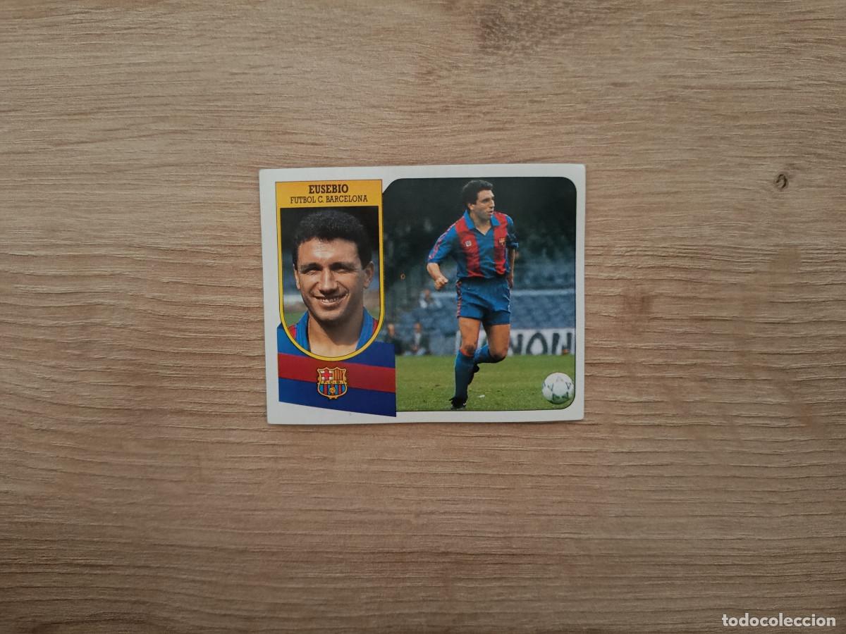 Cromos de F&uacute;tbol: CROMO DE FUTBOL LIGA ESTE EUSEBIO BARCELONA SIN PEGAR NUNCA PEGADO 91 92 1991 1992 D426