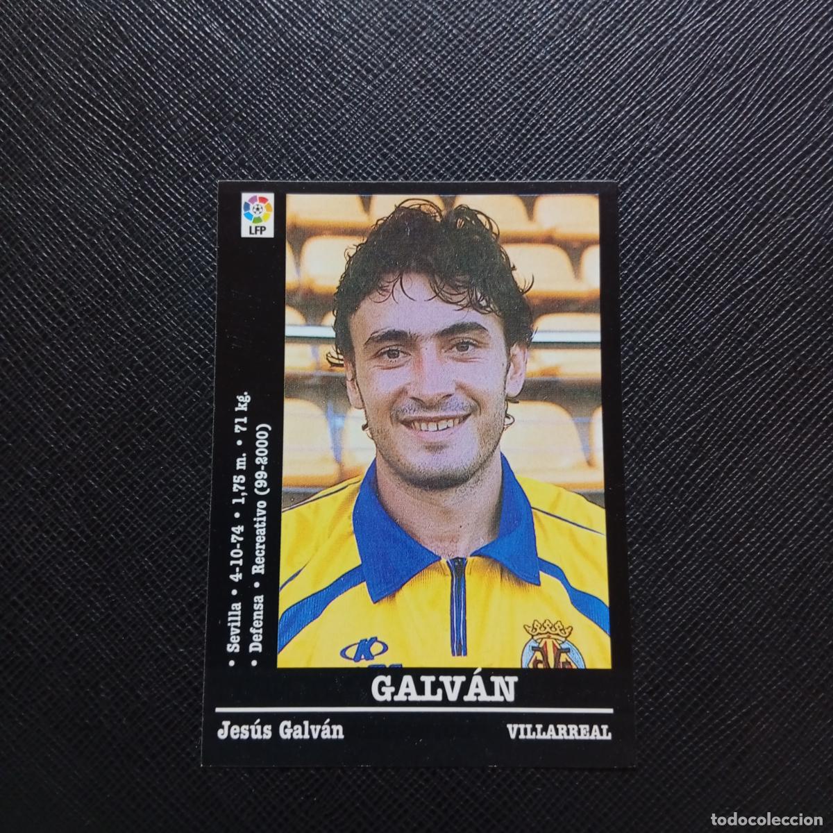 Figurine di Calcio: 331 GALVAN VILLARREAL PANINI 2000 2001 CROMO FUTBOL 00 01 LIGA - SIN PEGAR - A165 PG379