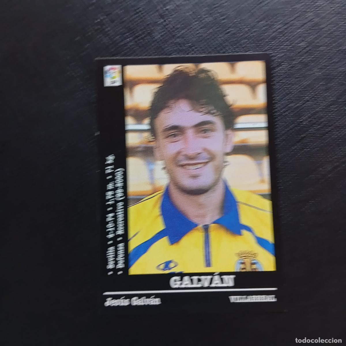 Figurine di Calcio: 331 GALVAN VILLARREAL PANINI 2000 2001 CROMO FUTBOL 00 01 LIGA - SIN PEGAR - A165 PG379 B