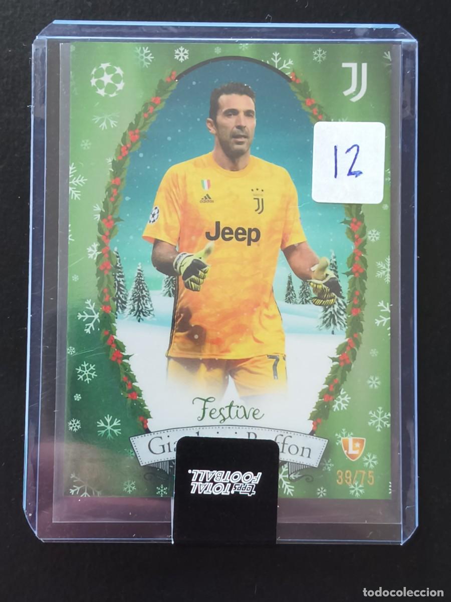 Figurine di Calcio: Gianluigi Buffon 39/75 - Topps Total Football 2024/25 - Set Festive - Juventus de Tur&iacute;n