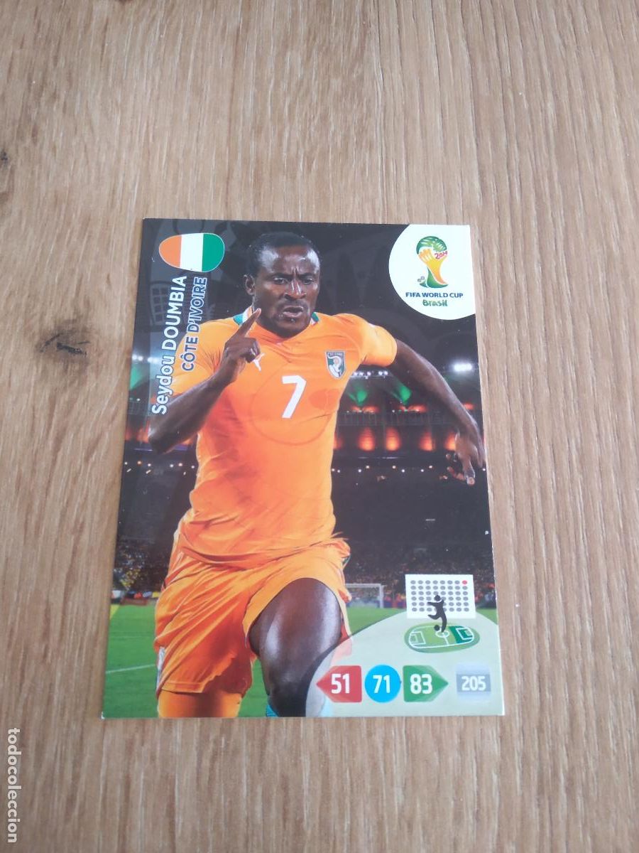 Cromos de F&uacute;tbol: SEYDOU DOUMBIA COSTA MARFIL CROMO FUTBOL PANINI ADRENALYN MUNDIAL 2014 WORLD CUP COPA DEL MUNDO