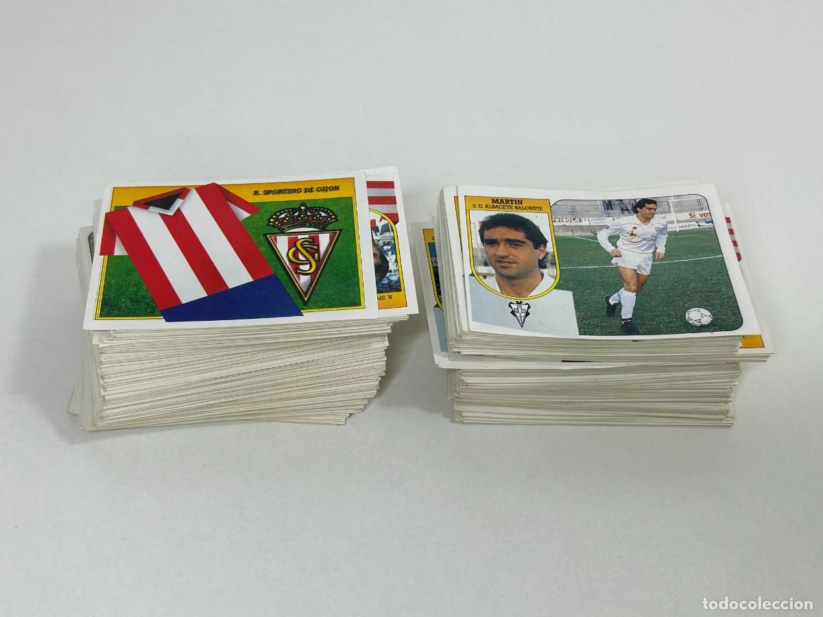 Figurine di Calcio: LOTE 385 CROMOS FUTBOL 1&ordf; DIVISI&Oacute;N SIN PEGAR LIGA 91-92 ESTE