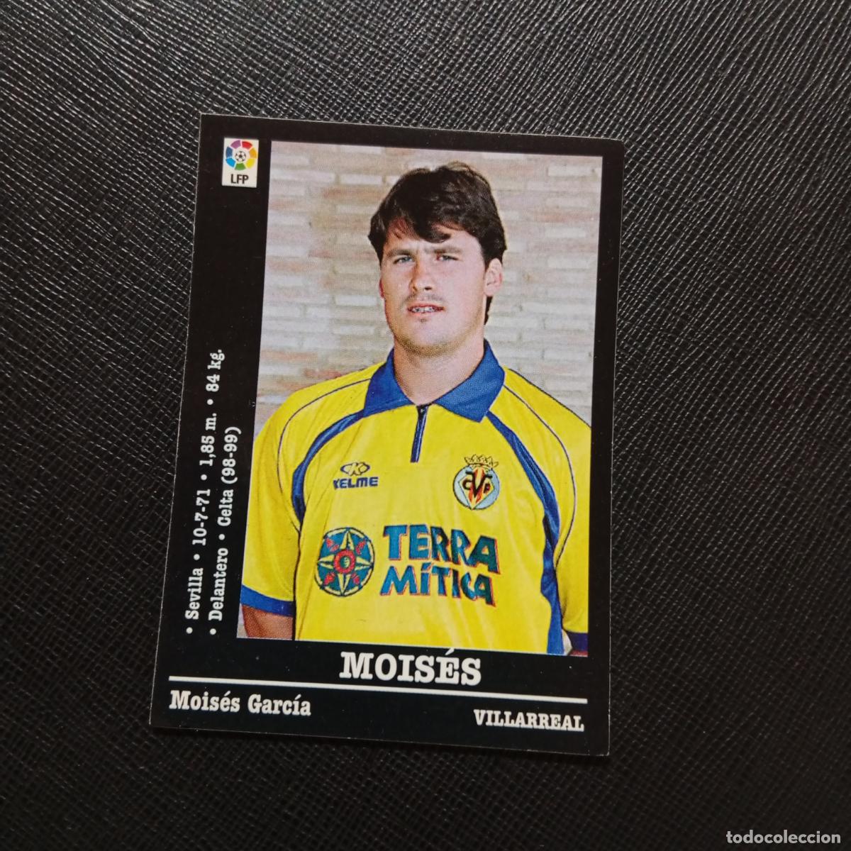 Figurine di Calcio: 338 MOISES VILLARREAL PANINI 2000 2001 CROMO FUTBOL 00 01 LIGA - SIN PEGAR - A165 PG388