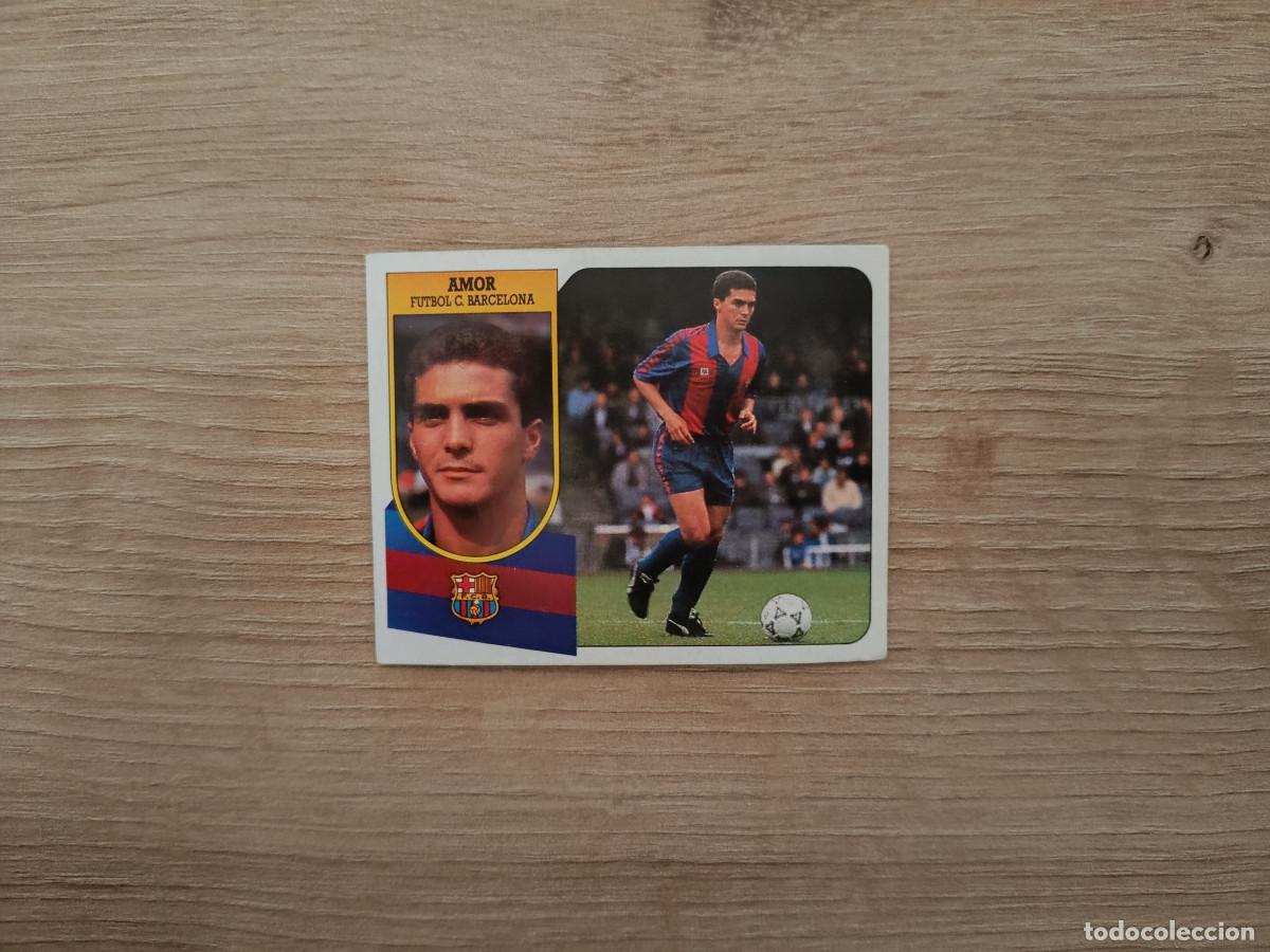 Figurine di Calcio: CROMO DE FUTBOL LIGA ESTE AMOR BARCELONA SIN PEGAR NUNCA PEGADO 91 92 1991 1992 D426