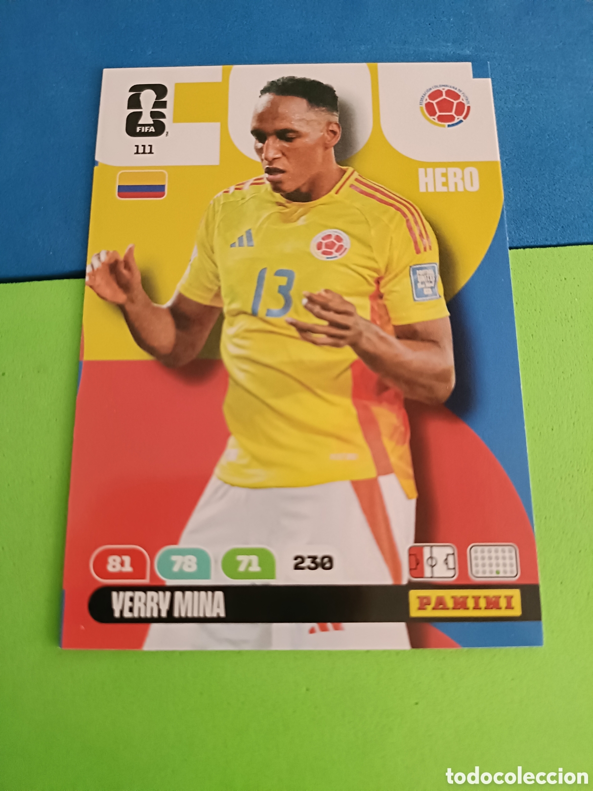Figurine di Calcio: Adrenalyn XL Fifa World cup 2026 mundial - 111 Yerry Mina