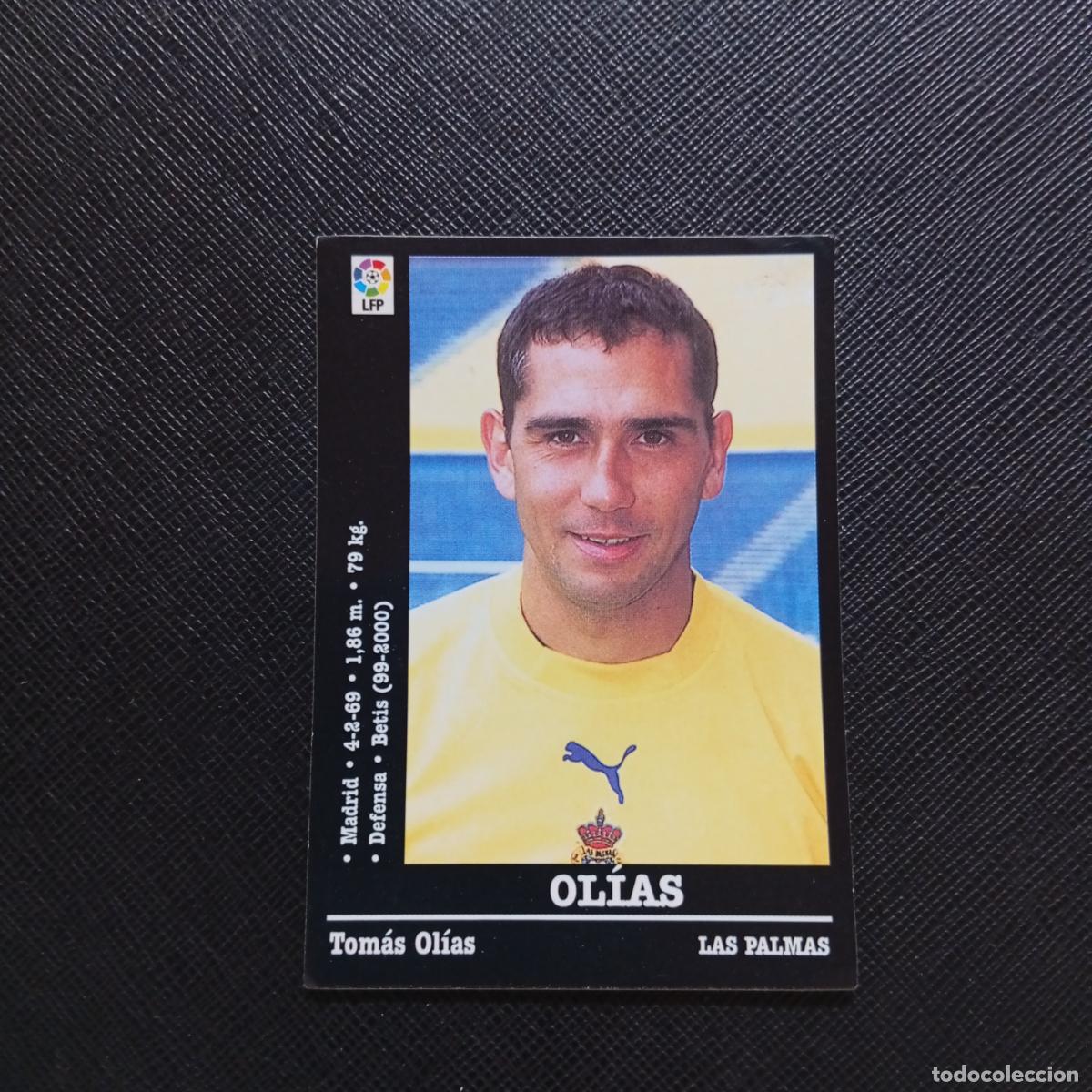 Figurine di Calcio: 293 OLIAS LAS PALMAS PANINI 2000 2001 CROMO FUTBOL 00 01 LIGA - SIN PEGAR - A165 PG397
