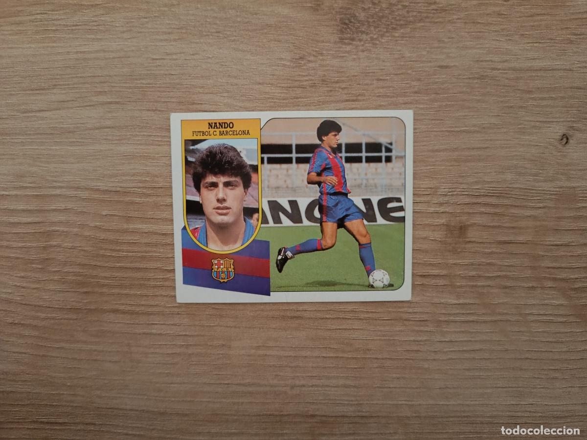 Cromos de Futebol: CROMO DE FUTBOL LIGA ESTE NANDO BARCELONA SIN PEGAR NUNCA PEGADO 91 92 1991 1992 D426
