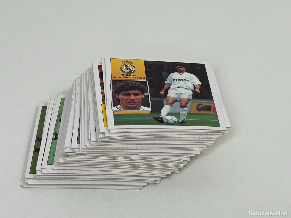 Cromos de F&uacute;tbol: LOTE 95 CROMOS FUTBOL 1&ordf; DIVISI&Oacute;N SIN PEGAR LIGA 92-93 ESTE