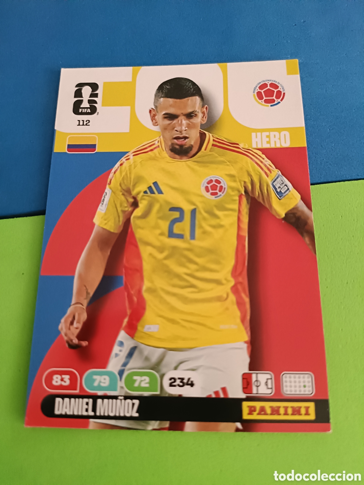 Figurine di Calcio: Adrenalyn XL Fifa World cup 2026 mundial - 112 Daniel Mu&ntilde;oz