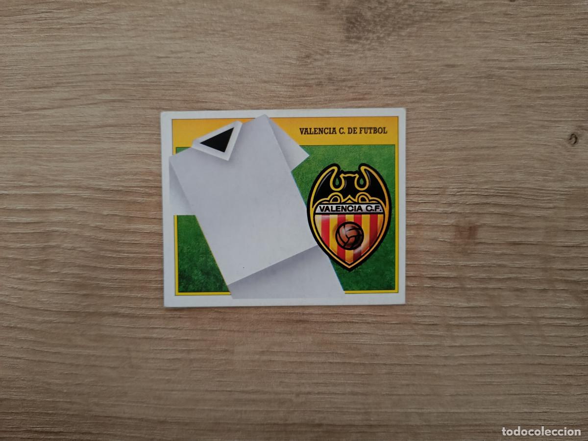 Cromos de F&uacute;tbol: CROMO DE FUTBOL LIGA ESTE ESCUDO VALENCIA SIN PEGAR NUNCA PEGADO 91 92 1991 1992 D426