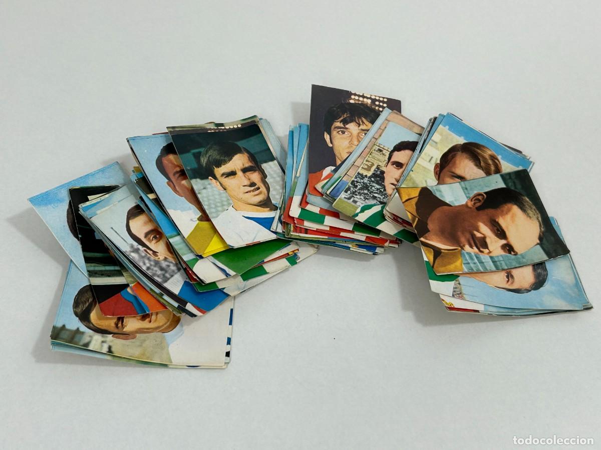 Cromos de F&uacute;tbol: LOTE 89 CROMOS FUTBOL SIN PEGAR LIGA 1969-70 FHER