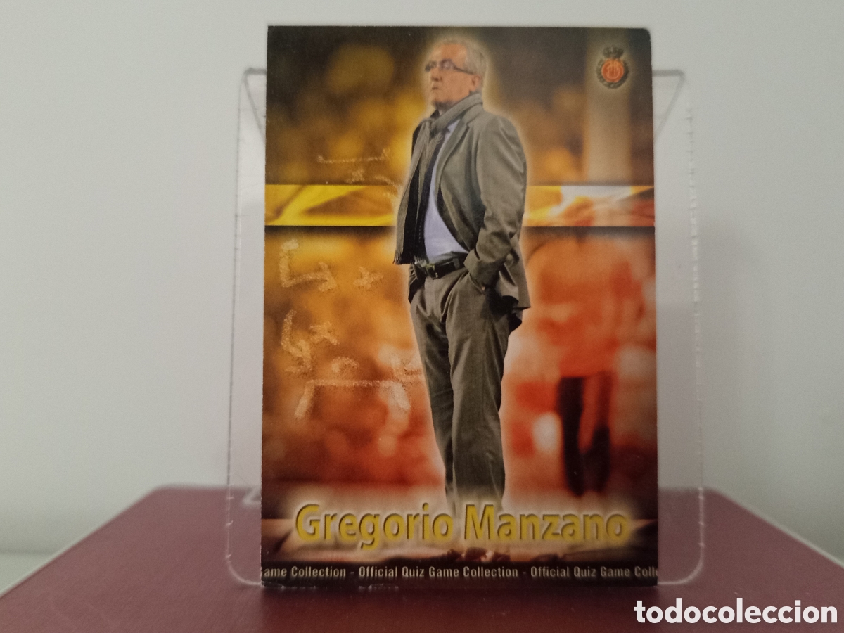 Cromos de F&uacute;tbol: ❇️ CROMO ⚽ GREGORIO MANZANO MALLORCA FICHAS LIGA QUIZ COLLECTION MUNDICROMO ❇️