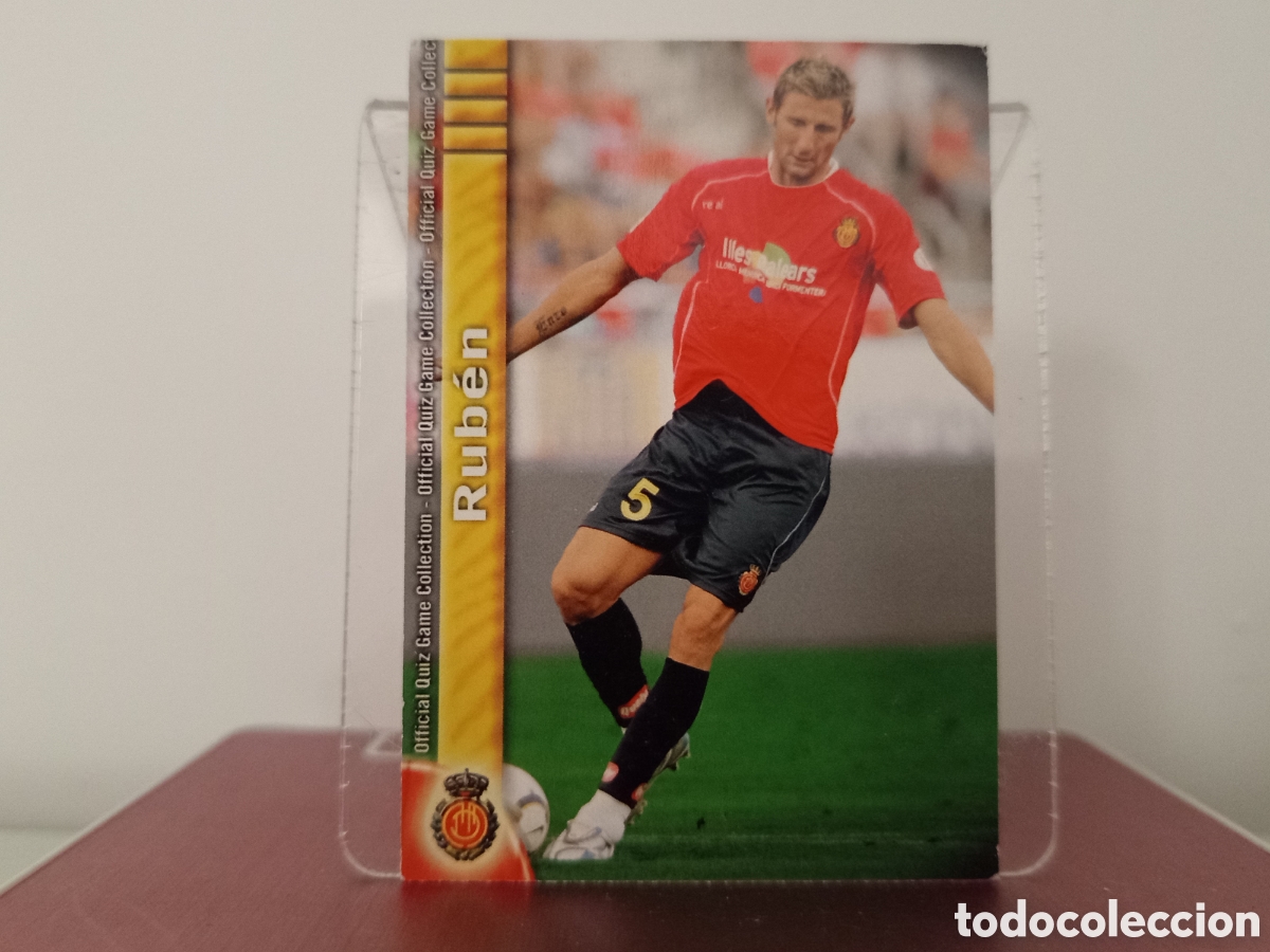 Cromos de F&uacute;tbol: ❇️ CROMO ⚽ RUB&Eacute;N MALLORCA FICHAS LIGA QUIZ COLLECTION MUNDICROMO ❇️