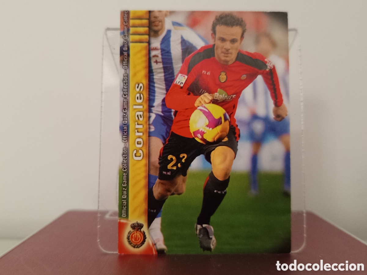 Figurine di Calcio: ❇️ CROMO ⚽ CORRALES MALLORCA FICHAS LIGA QUIZ COLLECTION MUNDICROMO ❇️