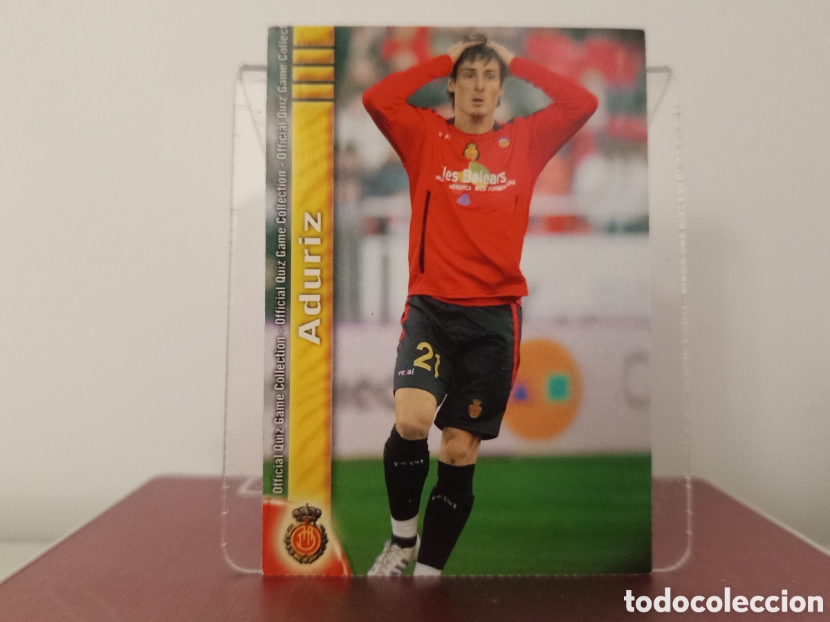 Cartes &agrave; collectionner de Football: ❇️ CROMO ⚽ ADURIZ MALLORCA FICHAS LIGA QUIZ COLLECTION MUNDICROMO ❇️