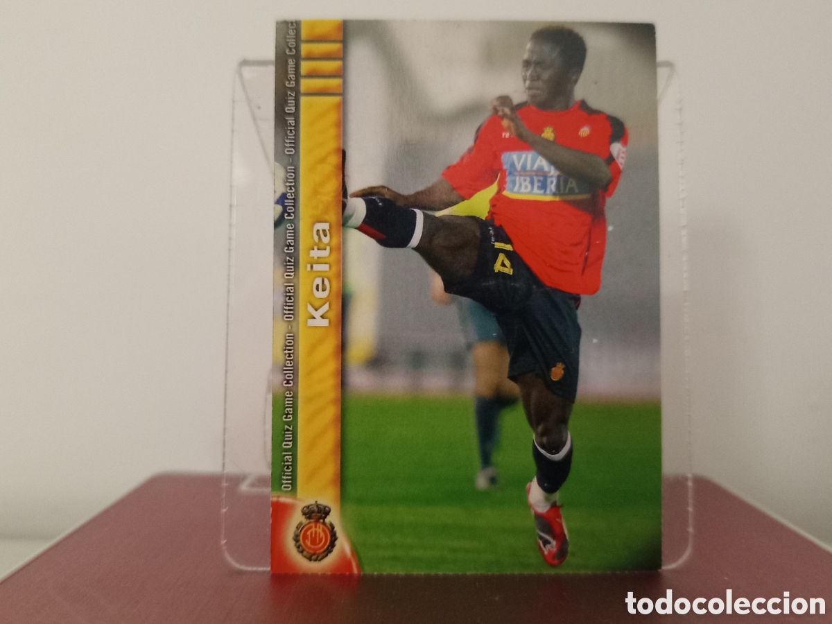 Cartes &agrave; collectionner de Football: ❇️ CROMO ⚽ KEITA MALLORCA FICHAS LIGA QUIZ COLLECTION MUNDICROMO ❇️